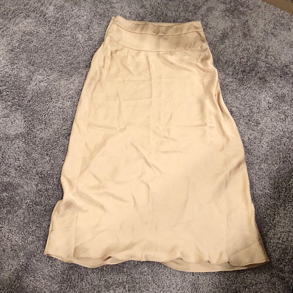 NWOT Free People Normani Bias Satin Skirt size 2 - Picture 7 of 8